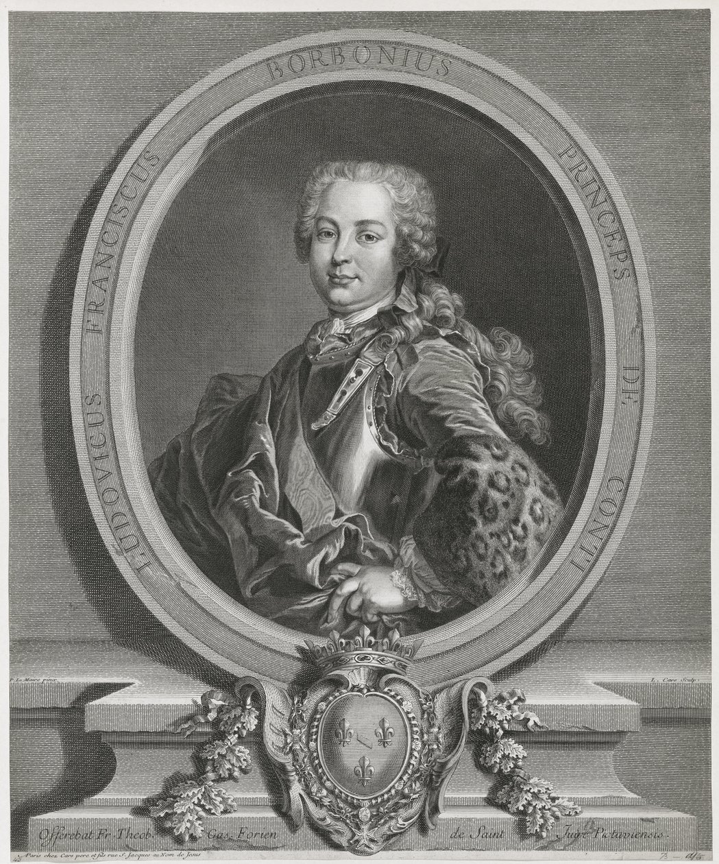 Laurent Cars - Louis François de Bourbon, Prince of Conti - Laurent Cars