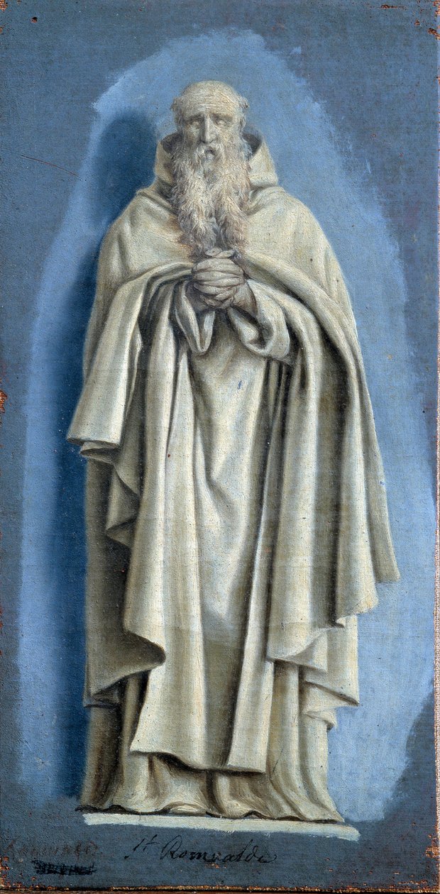 Saint Romuald priant - Laurent de la Hyre