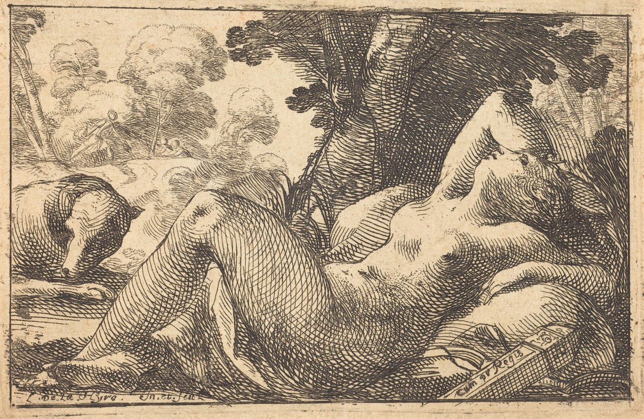 Diane allongée - Laurent de la Hyre