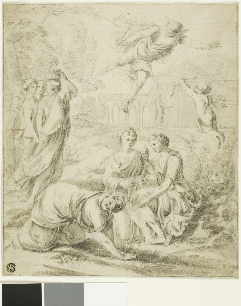 Étude pour Mercure et Hersé - Laurent de la Hyre