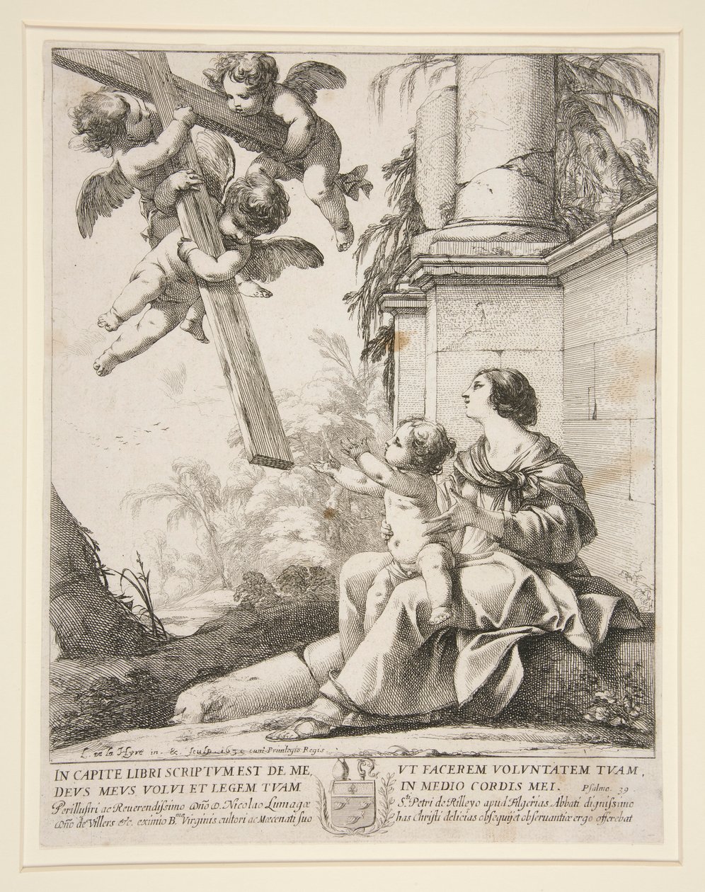 Vierge aux Anges - Laurent de la Hyre