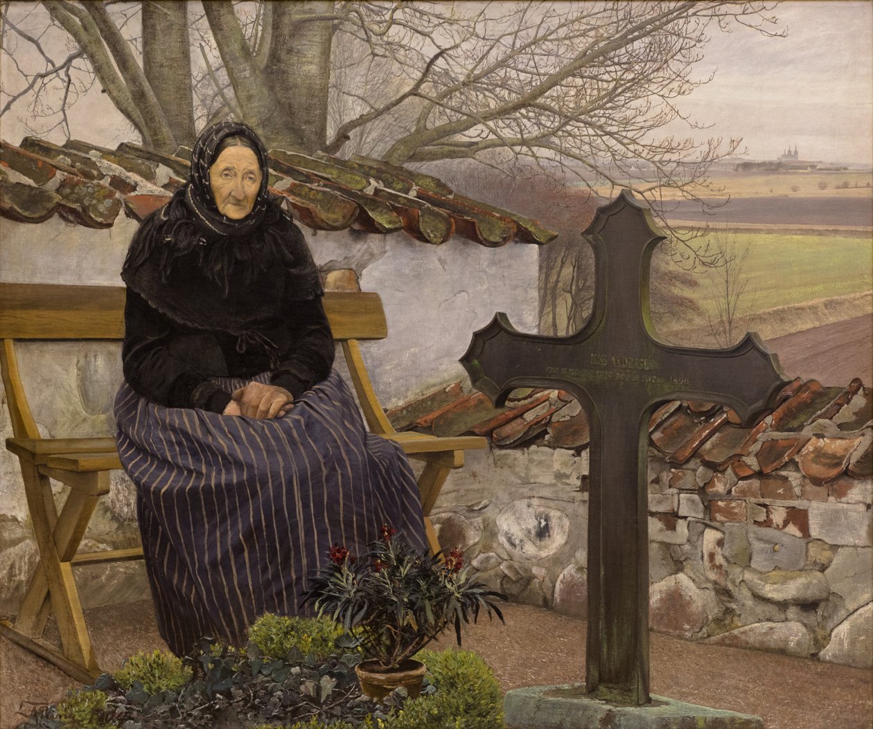 Au cimetière de Fløng - Laurits Andersen Ring