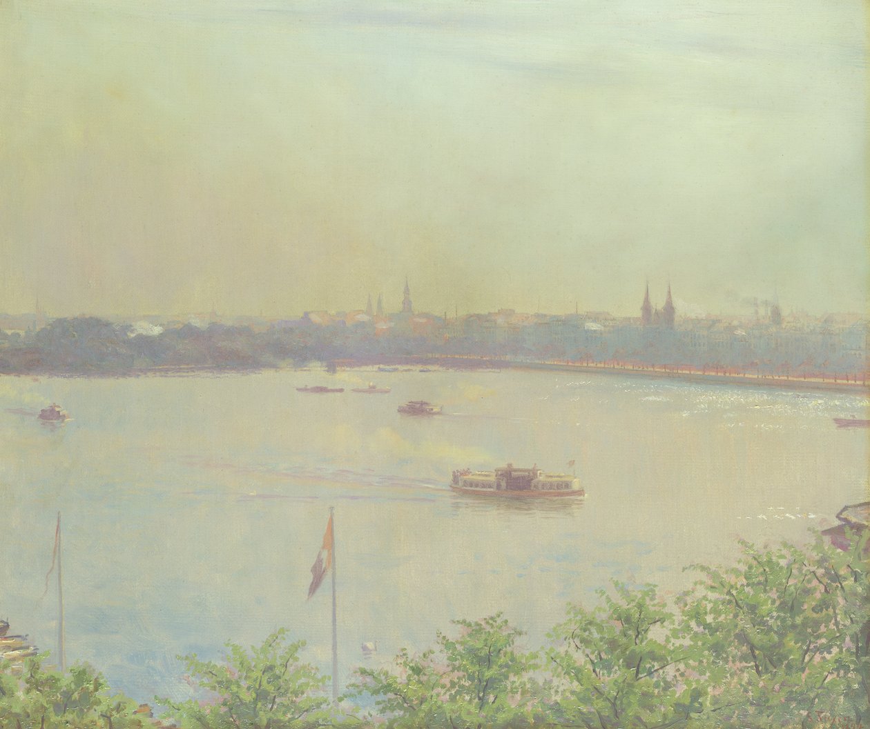 Vue du lac de l