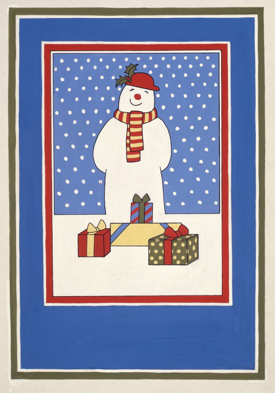 Bonhomme de neige de Noël - Lavinia Hamer