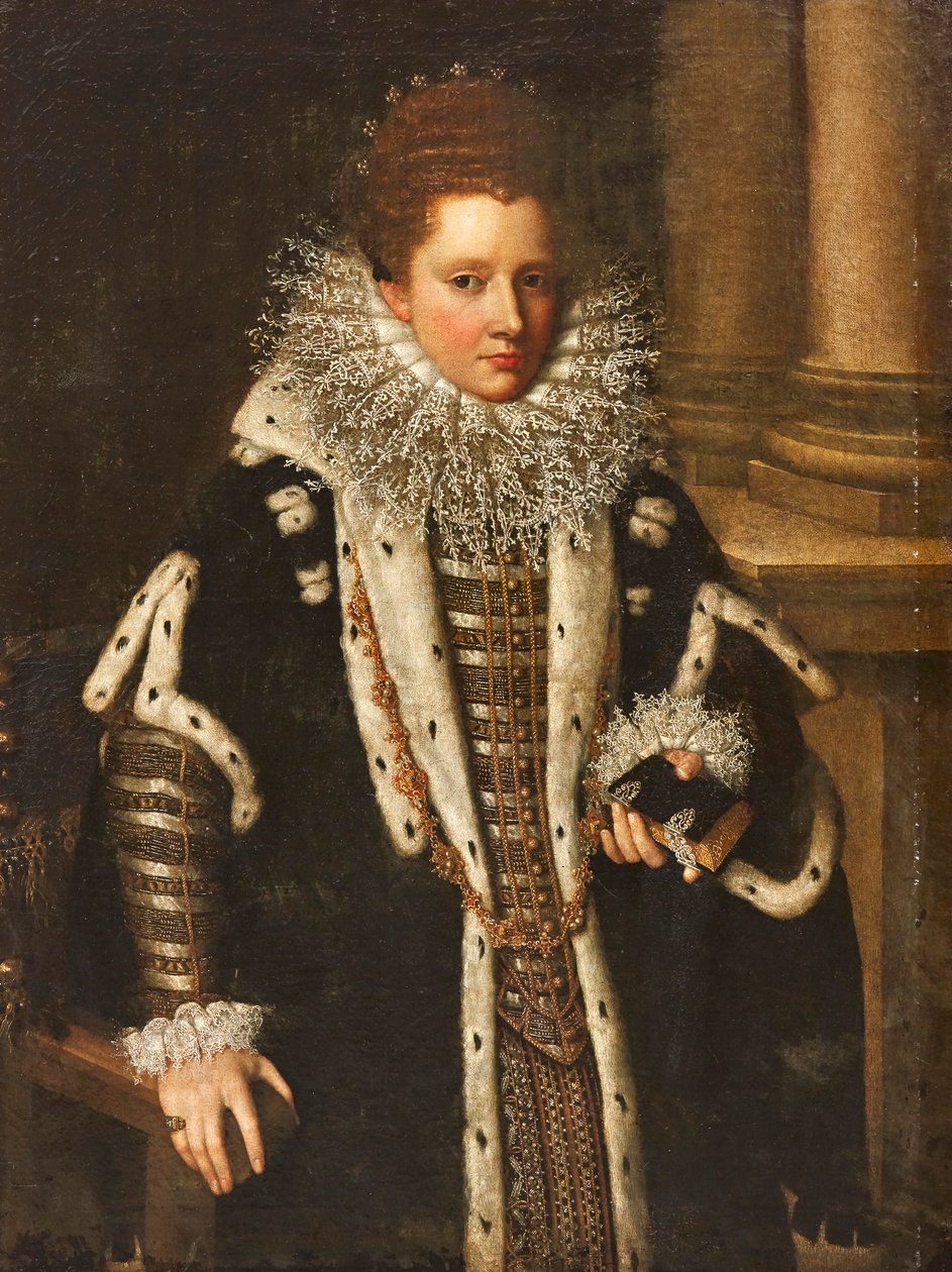 Portrait de Costanza Sforza de Santa Fiora - Lavinia Fontana