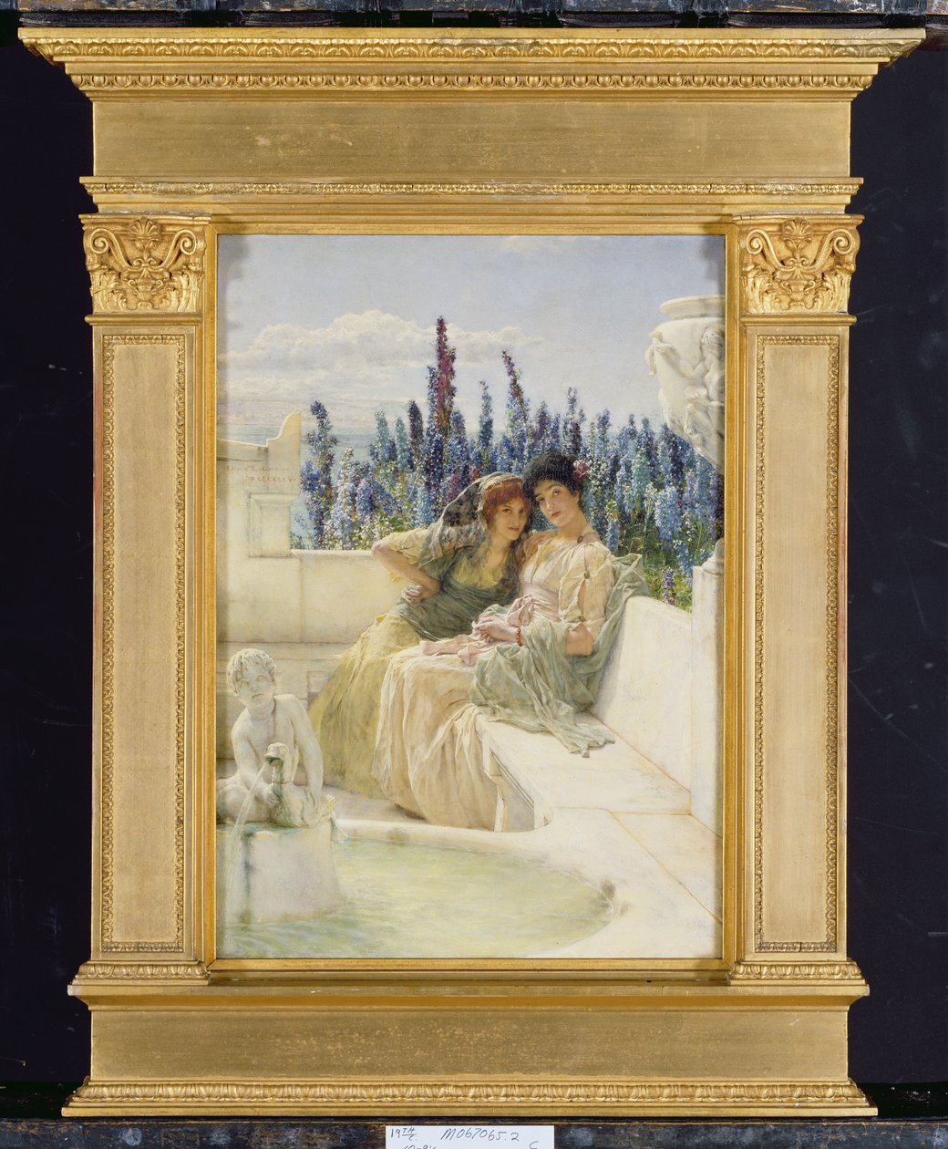 Midi chuchotant, 1896 - Lawrence Alma Tadema