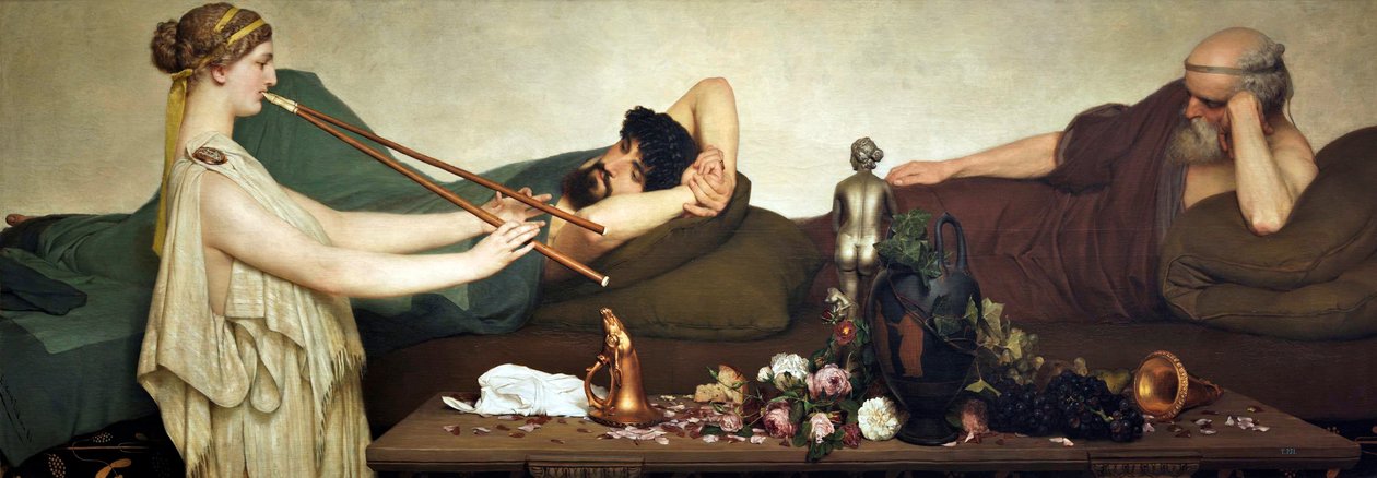 Scène pompéienne ou La sieste - Lawrence Alma Tadema