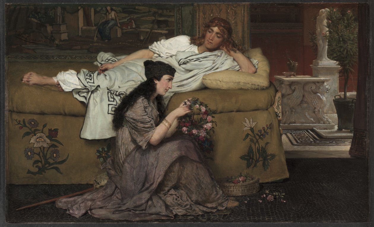 Glaucus et Nydia - Lawrence Alma-Tadema