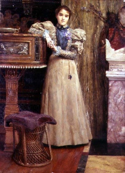 Portrait de Clothilde Enid, fille d