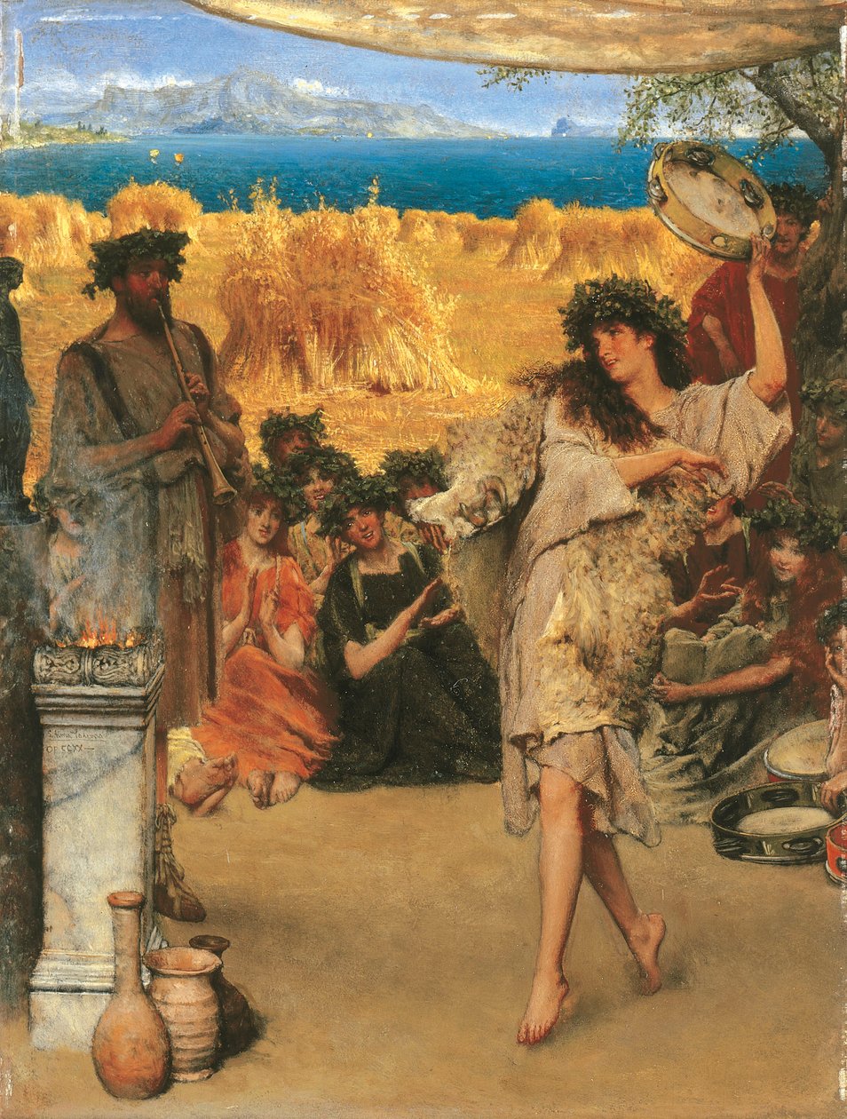 Une fête des moissons - Lawrence Alma Tadema