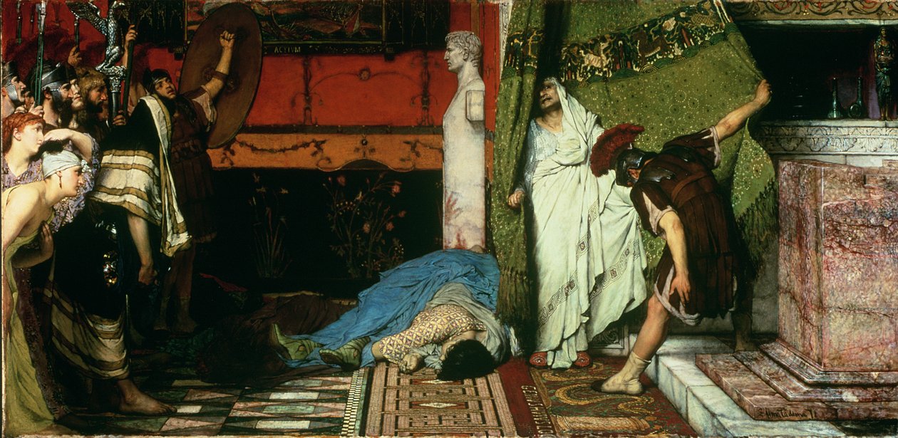 Un empereur romain, AD 41 - Claude - Lawrence Alma Tadema