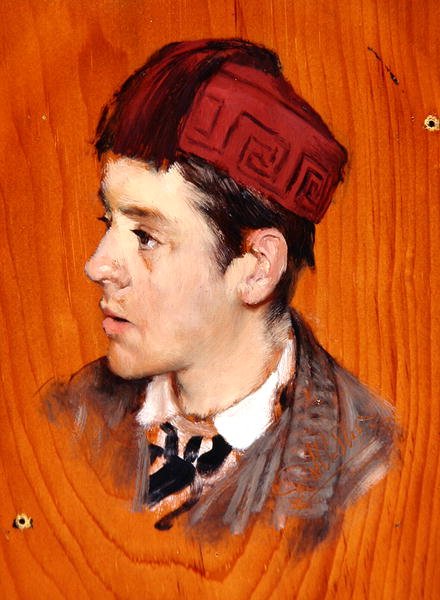 Sir Herbert Thompson, Bart., vers 1877 - Lawrence Alma Tadema
