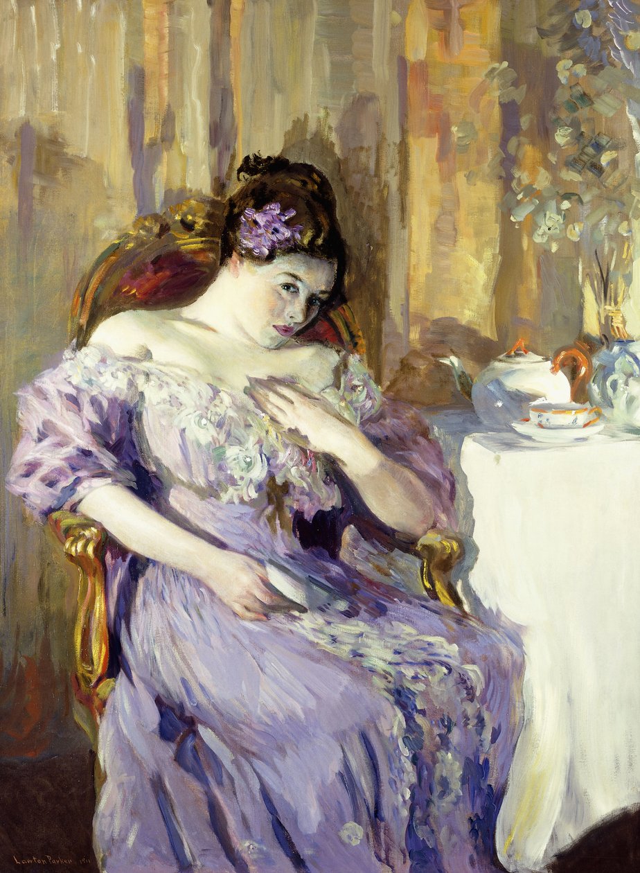 Dame en lavande - Lawton Parker