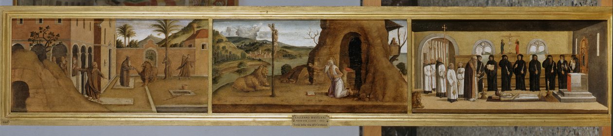 Histoires de Saint Jérôme, c.1485 - Lazzaro Bastiani