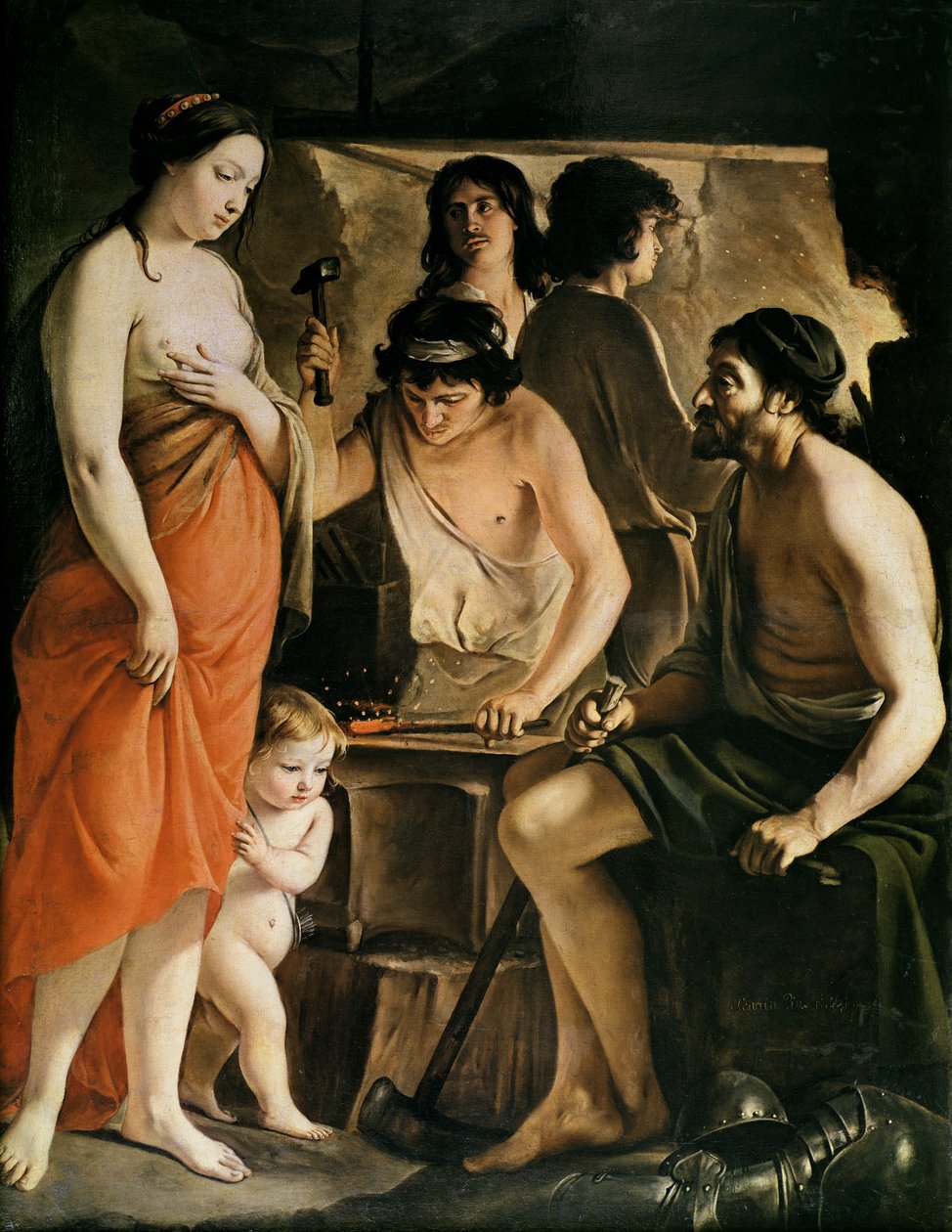 Vénus dans la Forge de Vulcain, 1641 - Le Nain Brothers