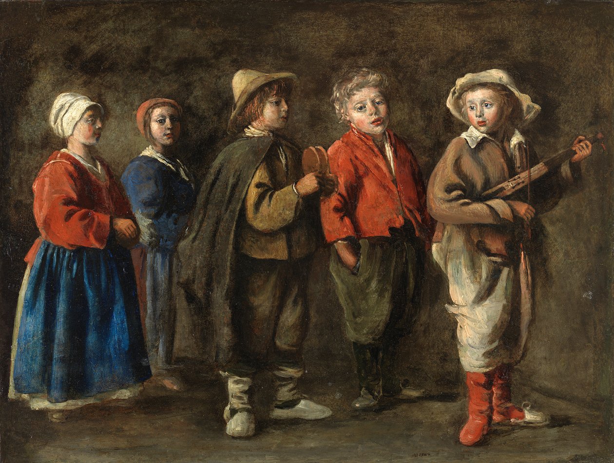 Antoine Le Nain - Les jeunes musiciens, vers 1640 - Le Nain Brothers