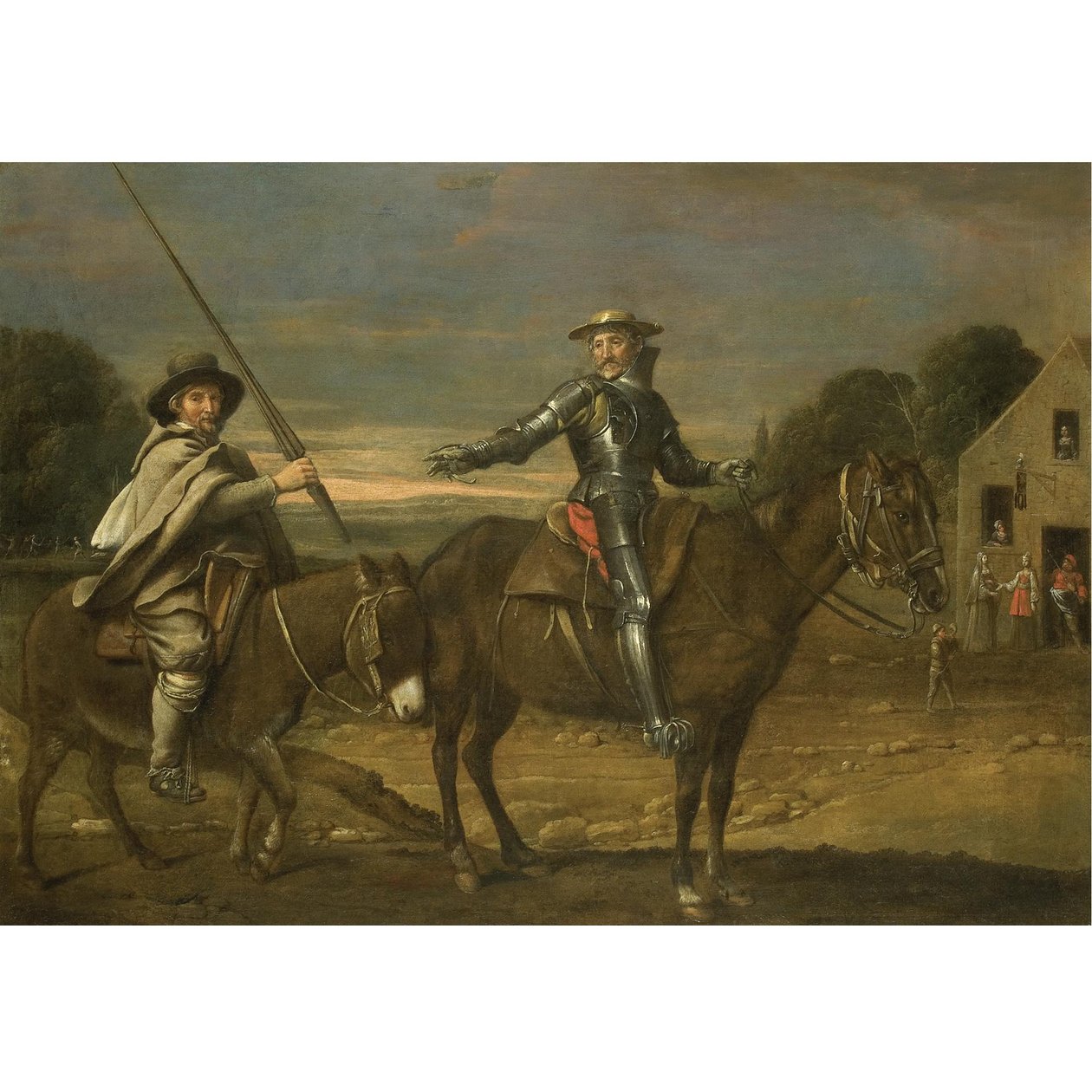 Maître des Cortèges - DON QUIXOTE AND SANCHO PANZA - Le Nain Brothers