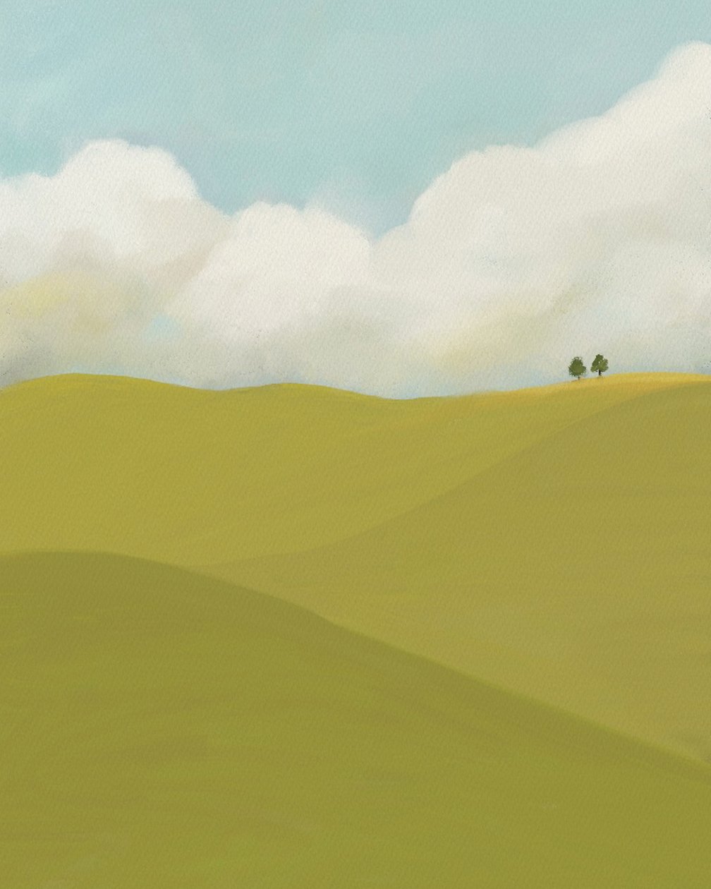 Nuages et champs, c.2018 - Leah Straatsma