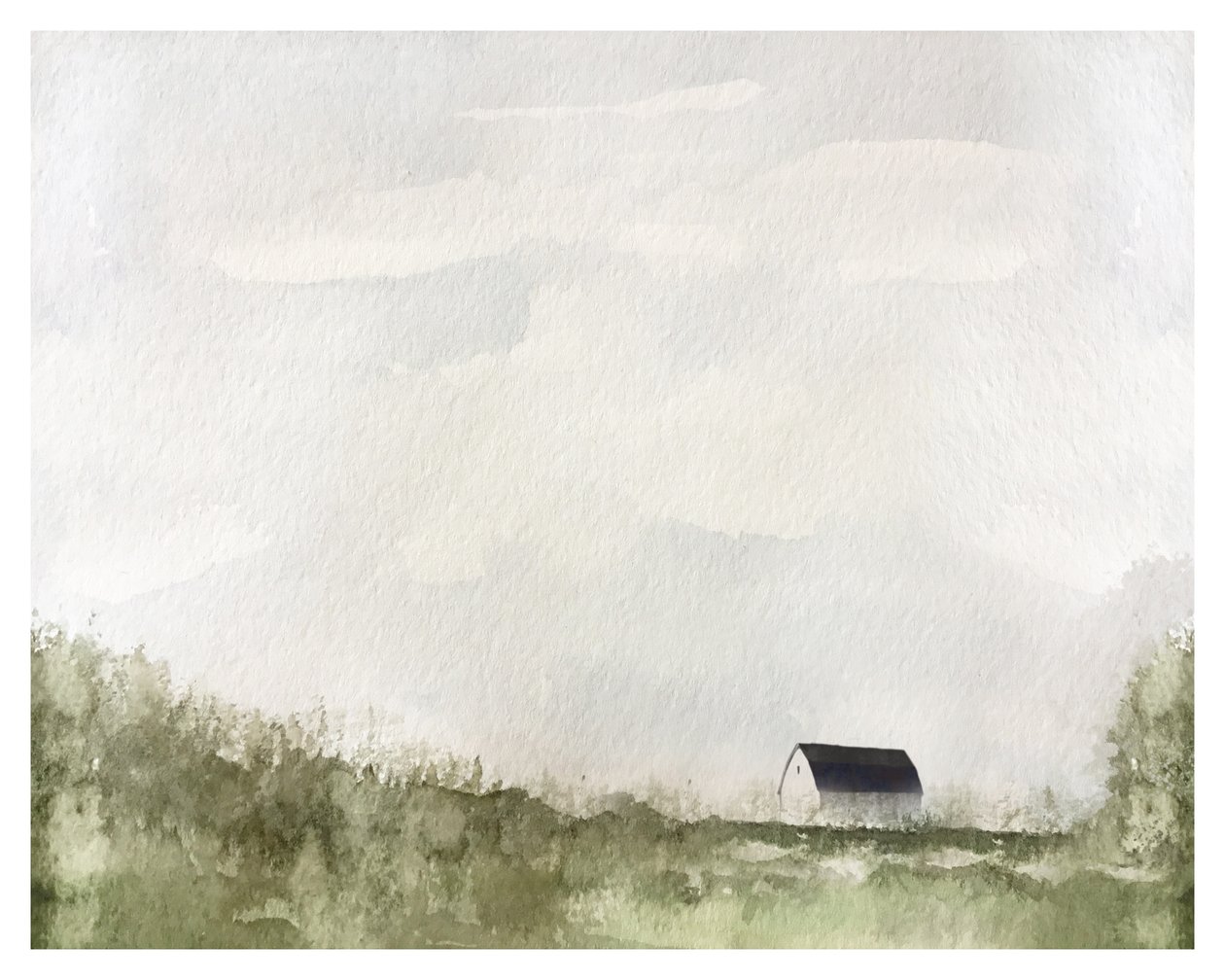 Grange blanche, vers 2019 - Leah Straatsma