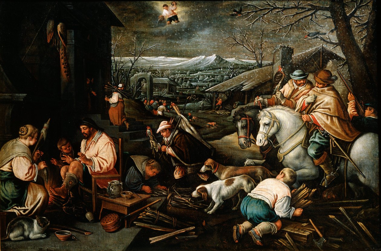 Janvier de la série Les Saisons - Leandro Bassano