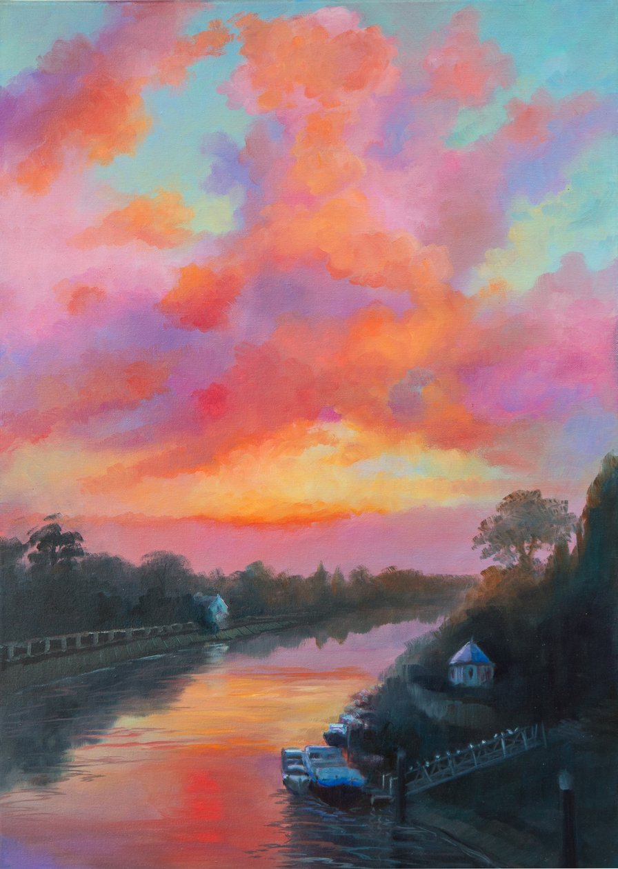 Lever de soleil pastel - Lee Campbell