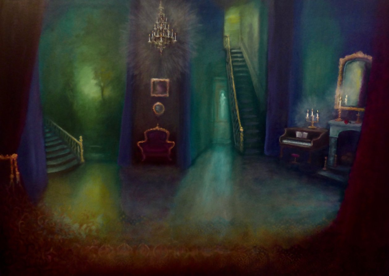 Arsenic et vieilles dentelles, 2024 (huile sur toile) - Lee Campbell