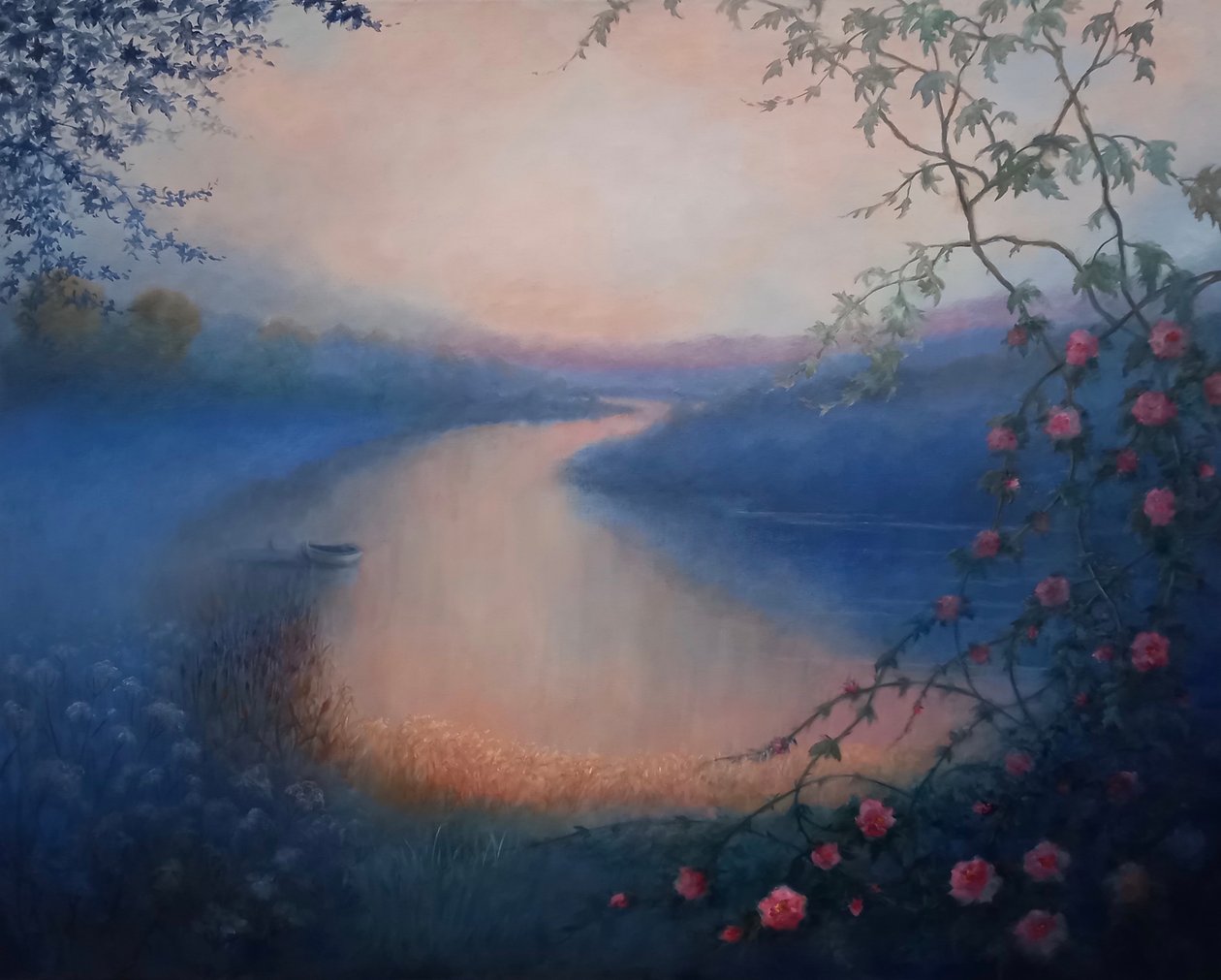 Roses de ronces, 2025 (huile sur toile) - Lee Campbell