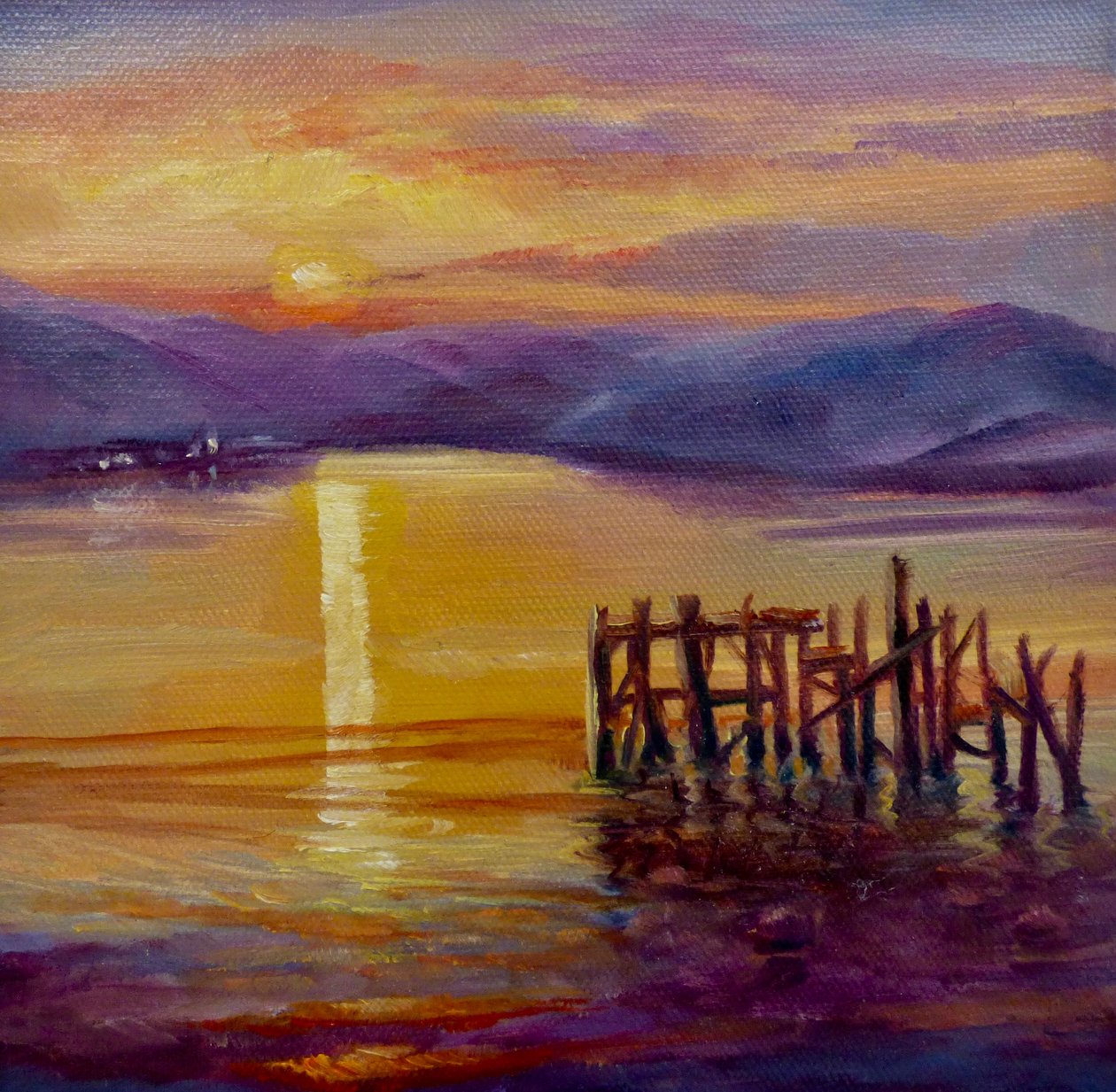 Vieux quai, Île de Bute, 2019 - Lee Campbell