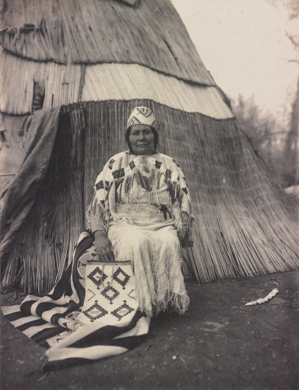 Edna Kash-kash, une femme indienne Cayuse - Lee Moorhouse