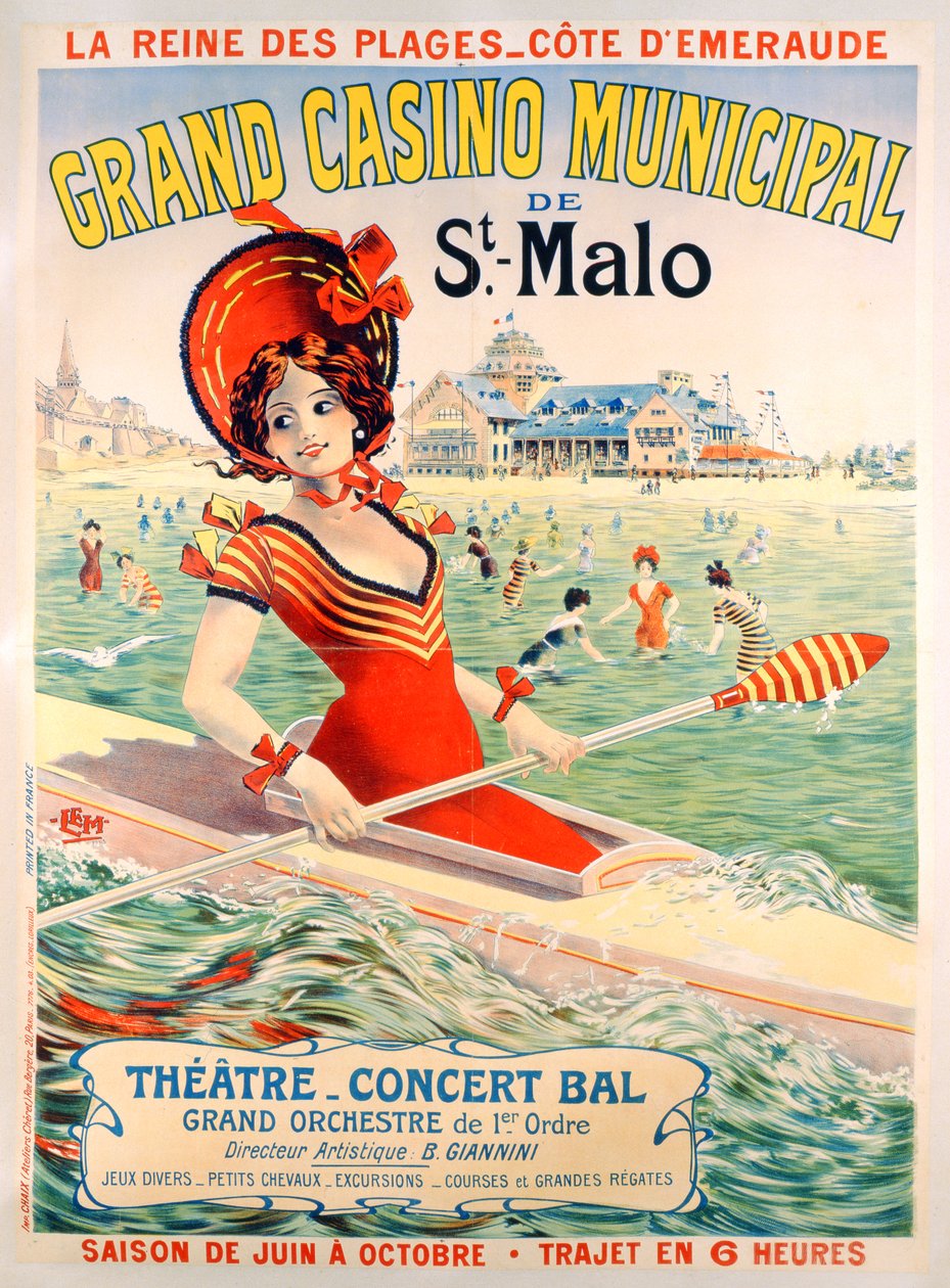 Affiche de Saint-Malo - Lem Lem