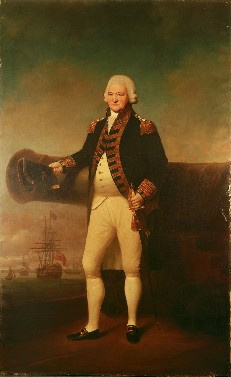 Amiral Sir Peter Parker (1721-1811), c.1799 - Lemuel Francis Abbott