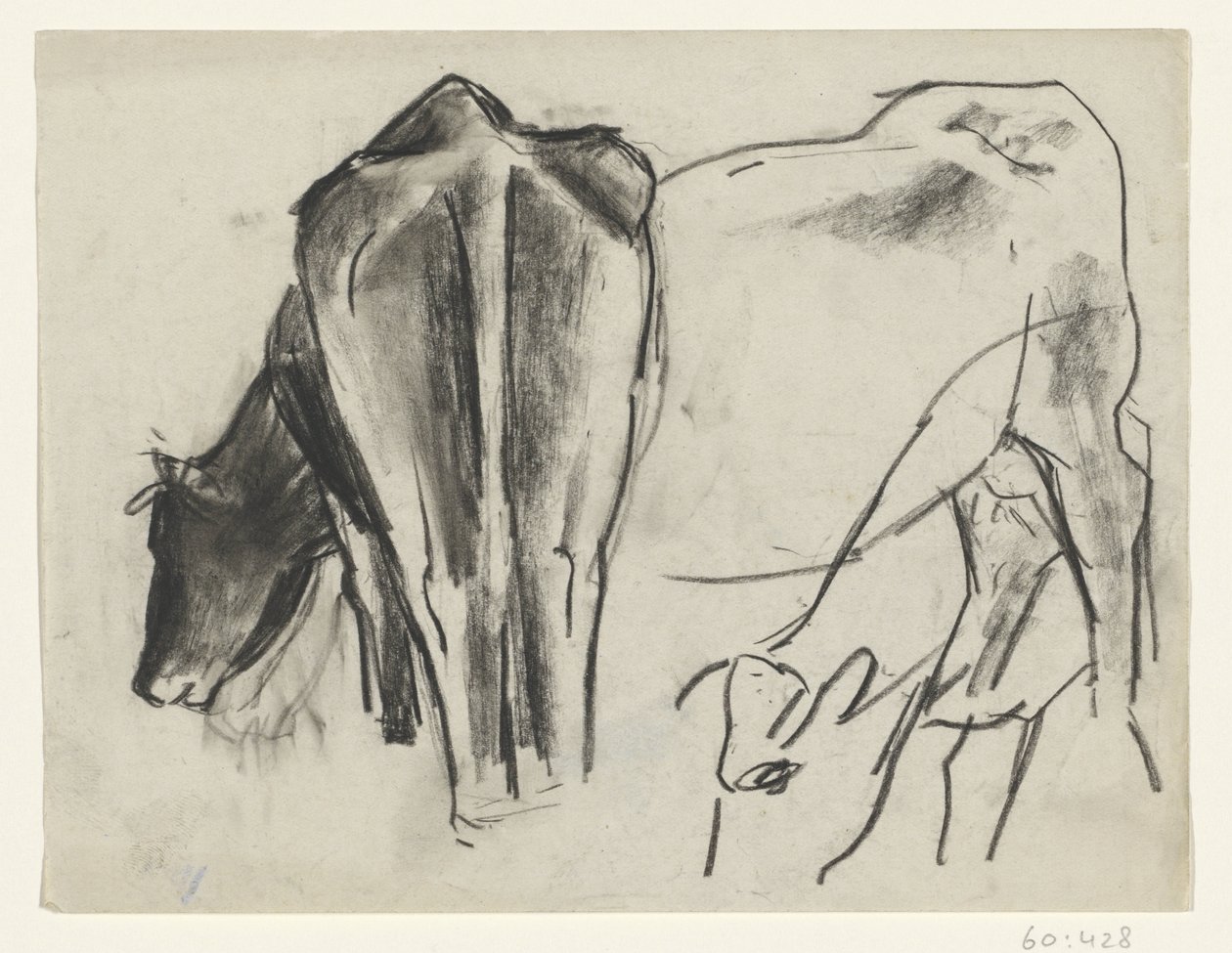 Trois vaches - Leo Gestel