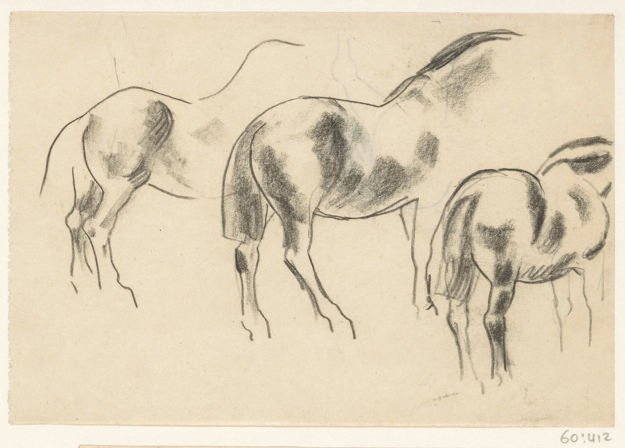 Trois chevaux - Leo Gestel