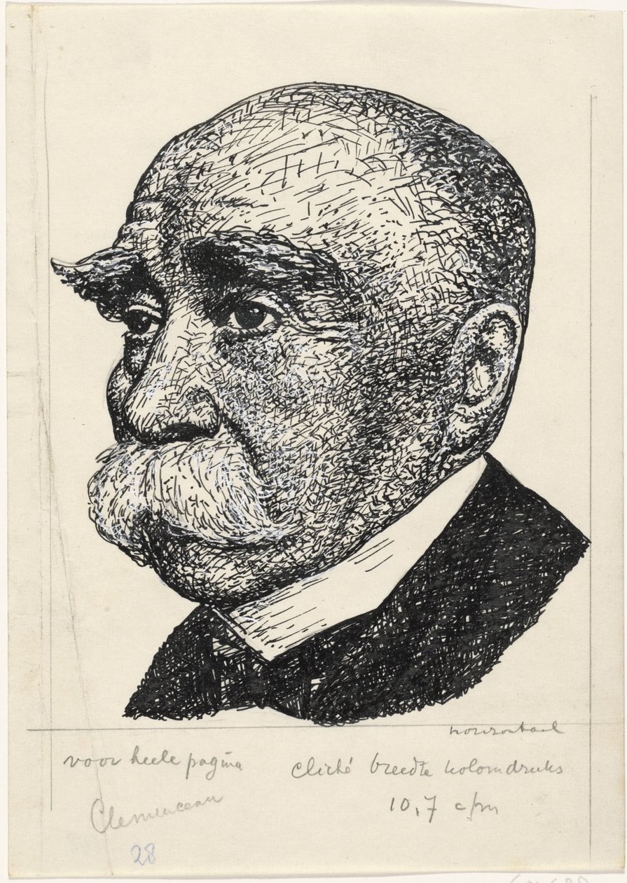 Portrait de George-Eugène-Benjamin Clemenceau - Leo Gestel