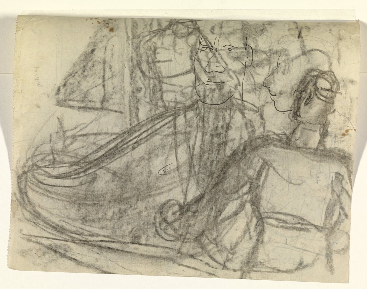 Navire et figures - Leo Gestel