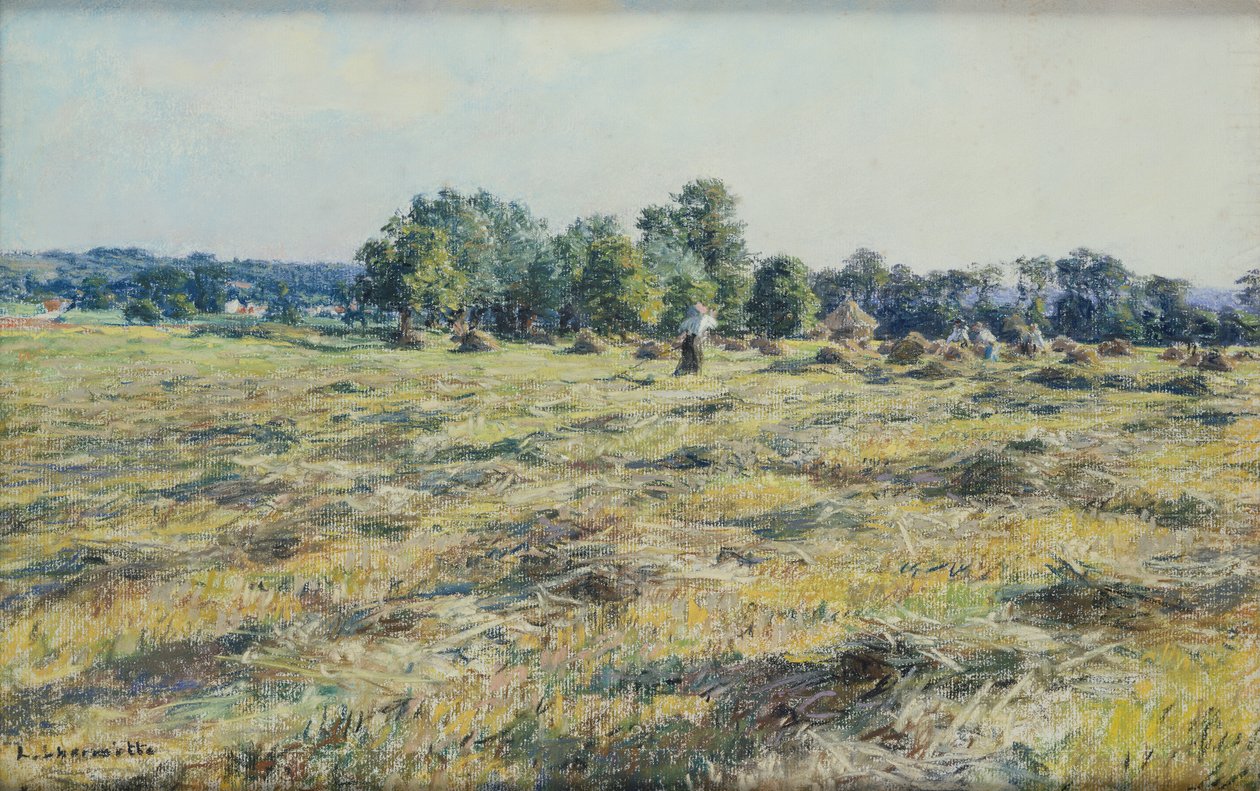 Fenaison, vers 1887 - Leon Augustin Lhermitte