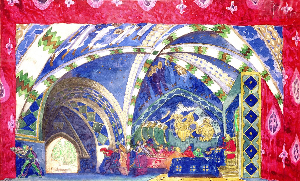 Décor de scène pour 