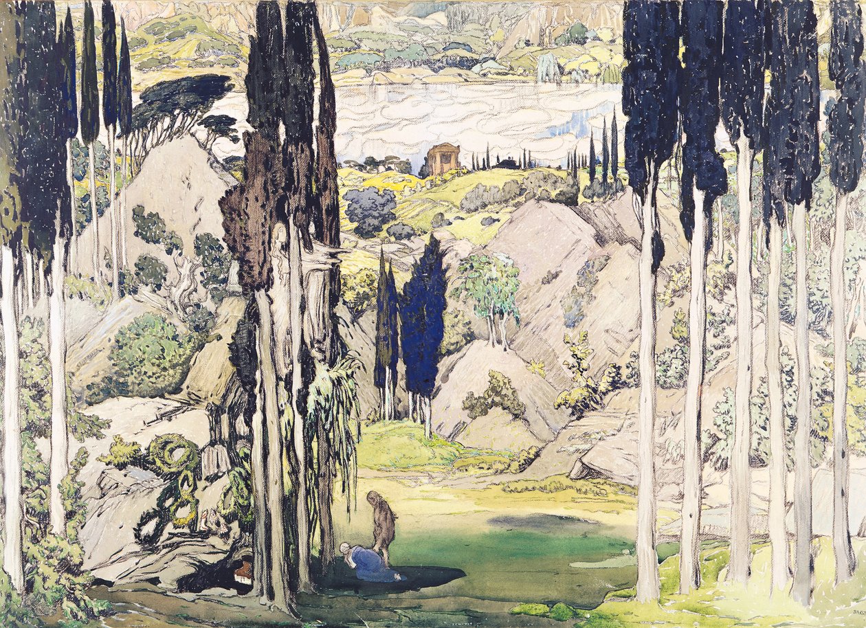 Décor de scène pour l