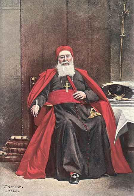 Le cardinal Charles Lavigerie, archevêque d