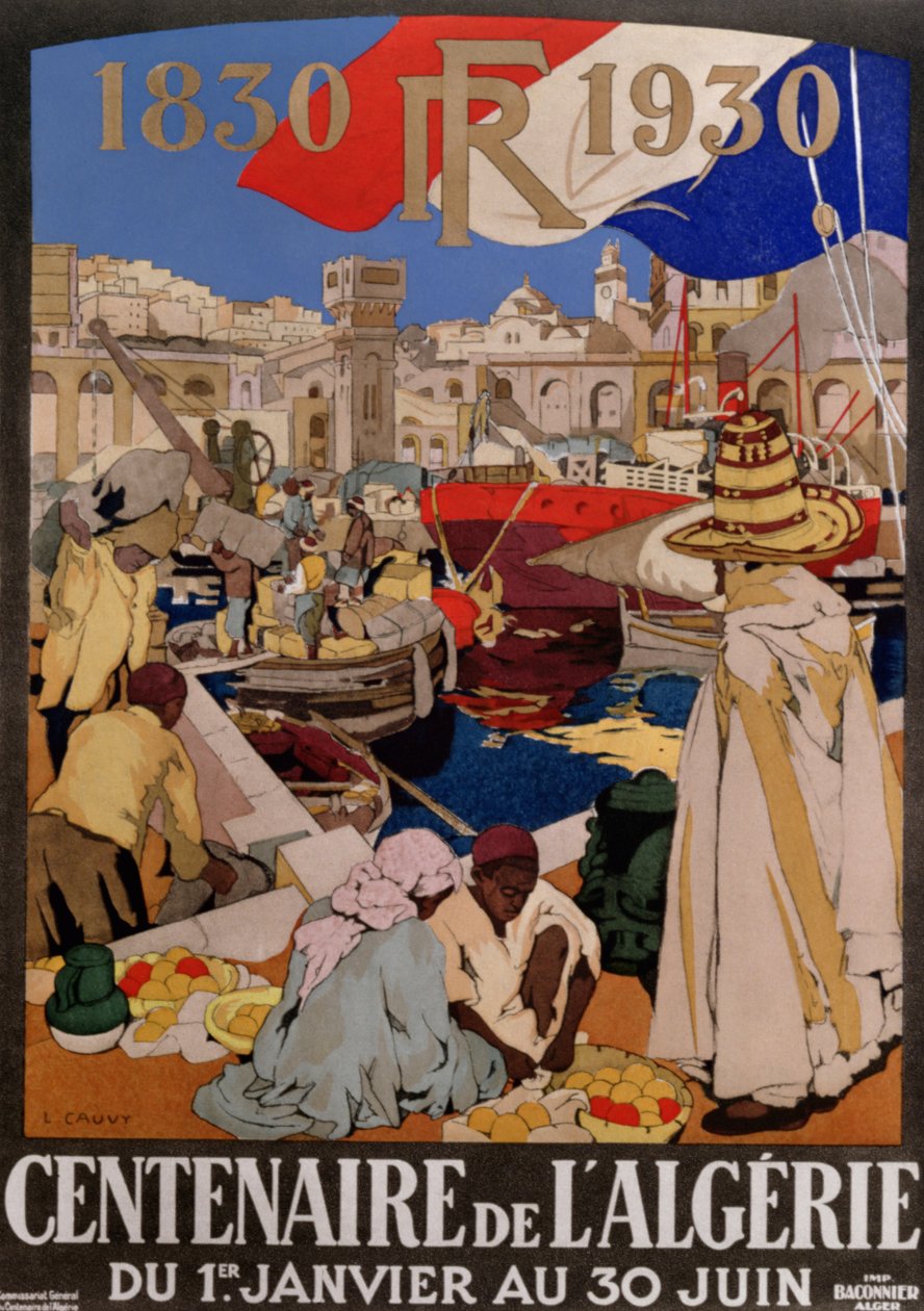 Affiche publicitaire pour le centenaire de l