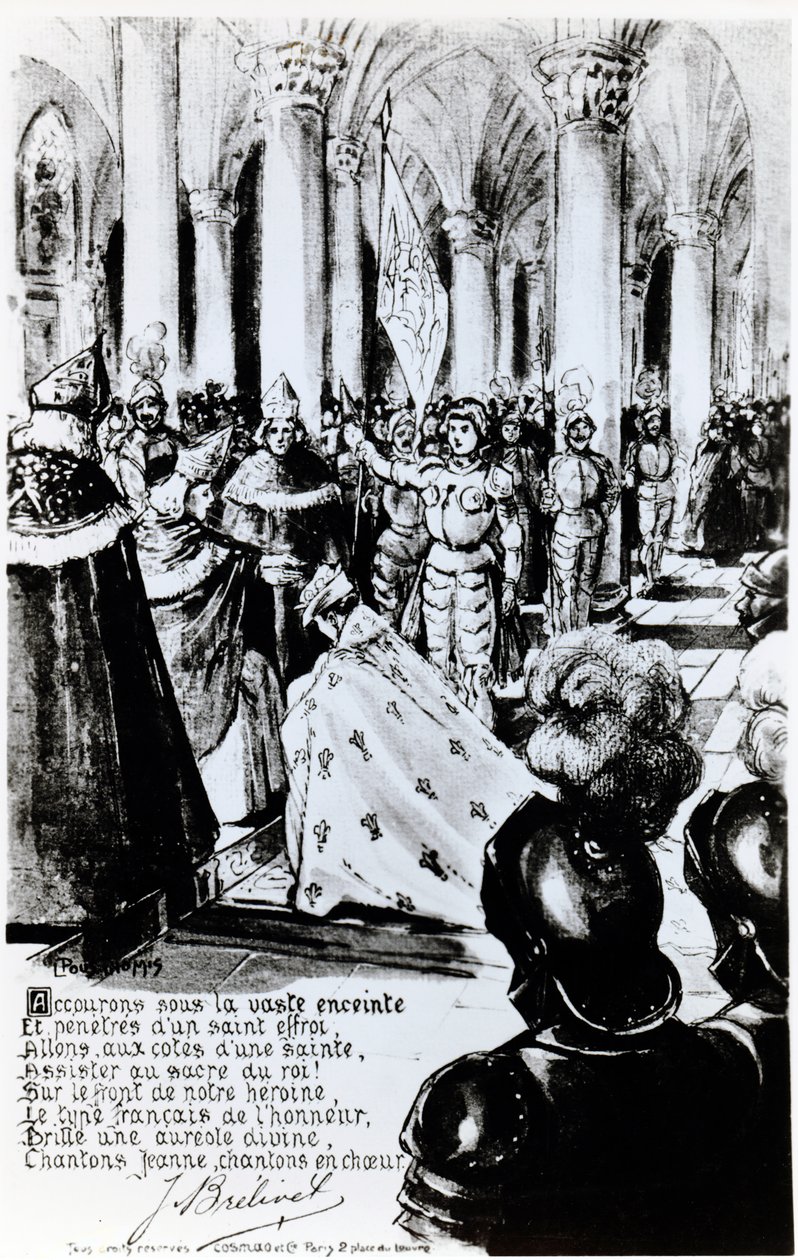Le Couronnement de Charles VII à Reims, vers 1910 - Leon Pousthomis