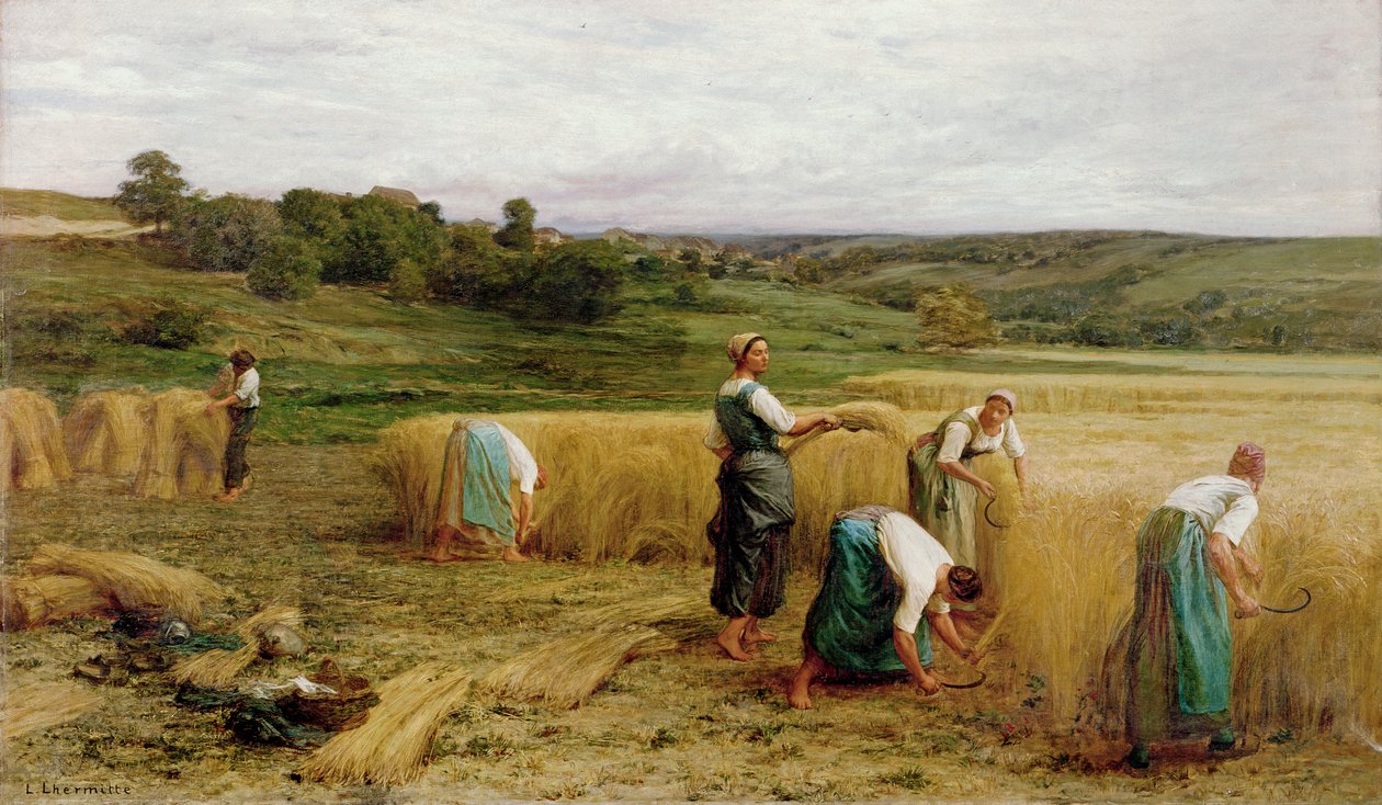 Récolte, 1874 - Leon Augustin Lhermitte