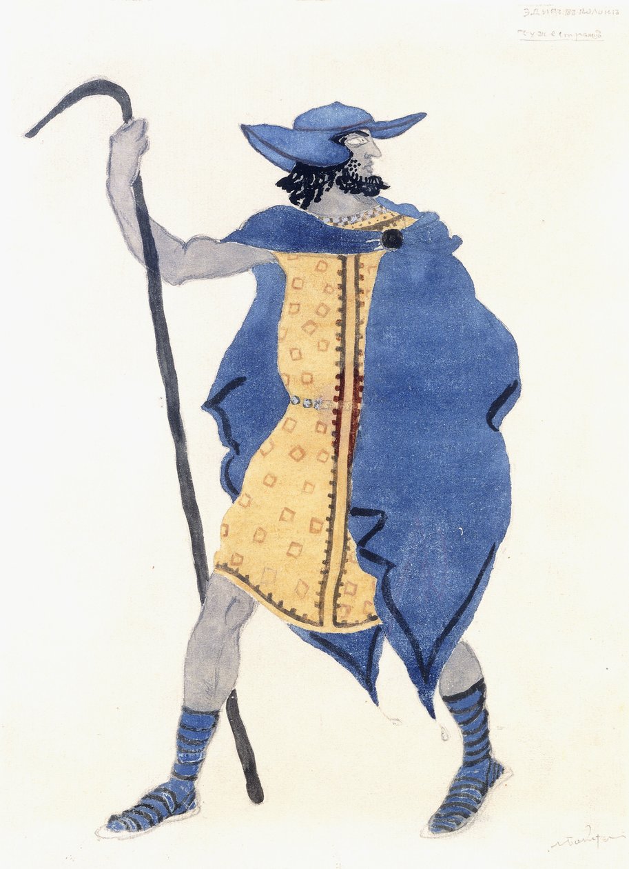 Conception de costume pour Œdipe à Colone - l