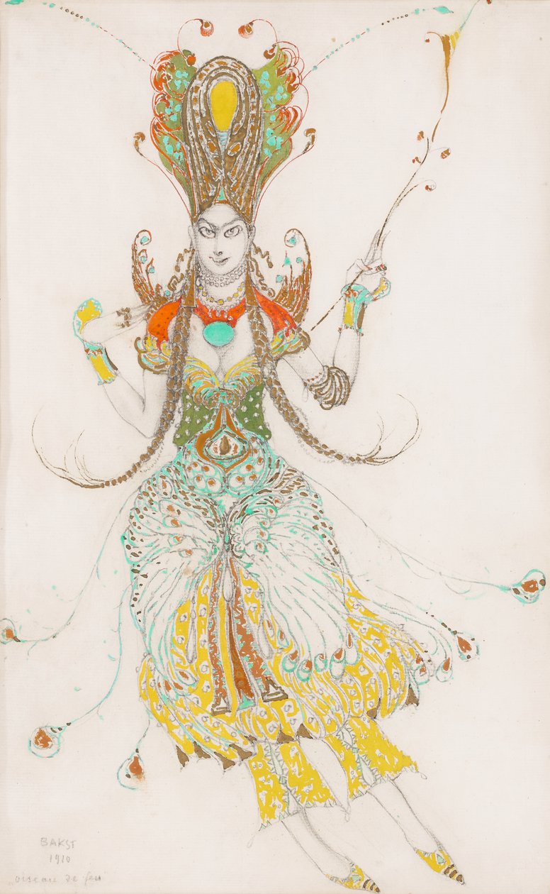 Costume pour Tamara Karsavina en 