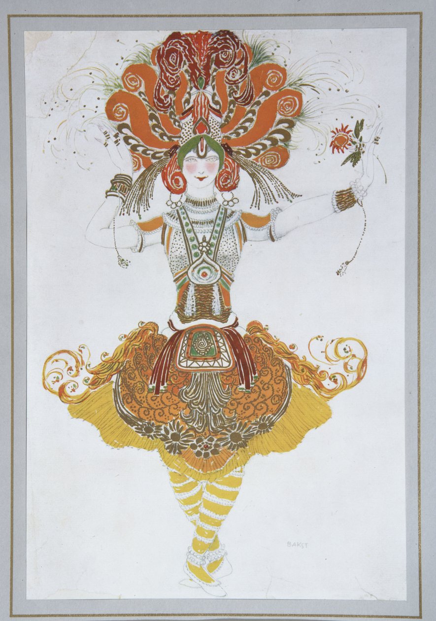 Costume pour Tamara Karsavina dans le ballet L