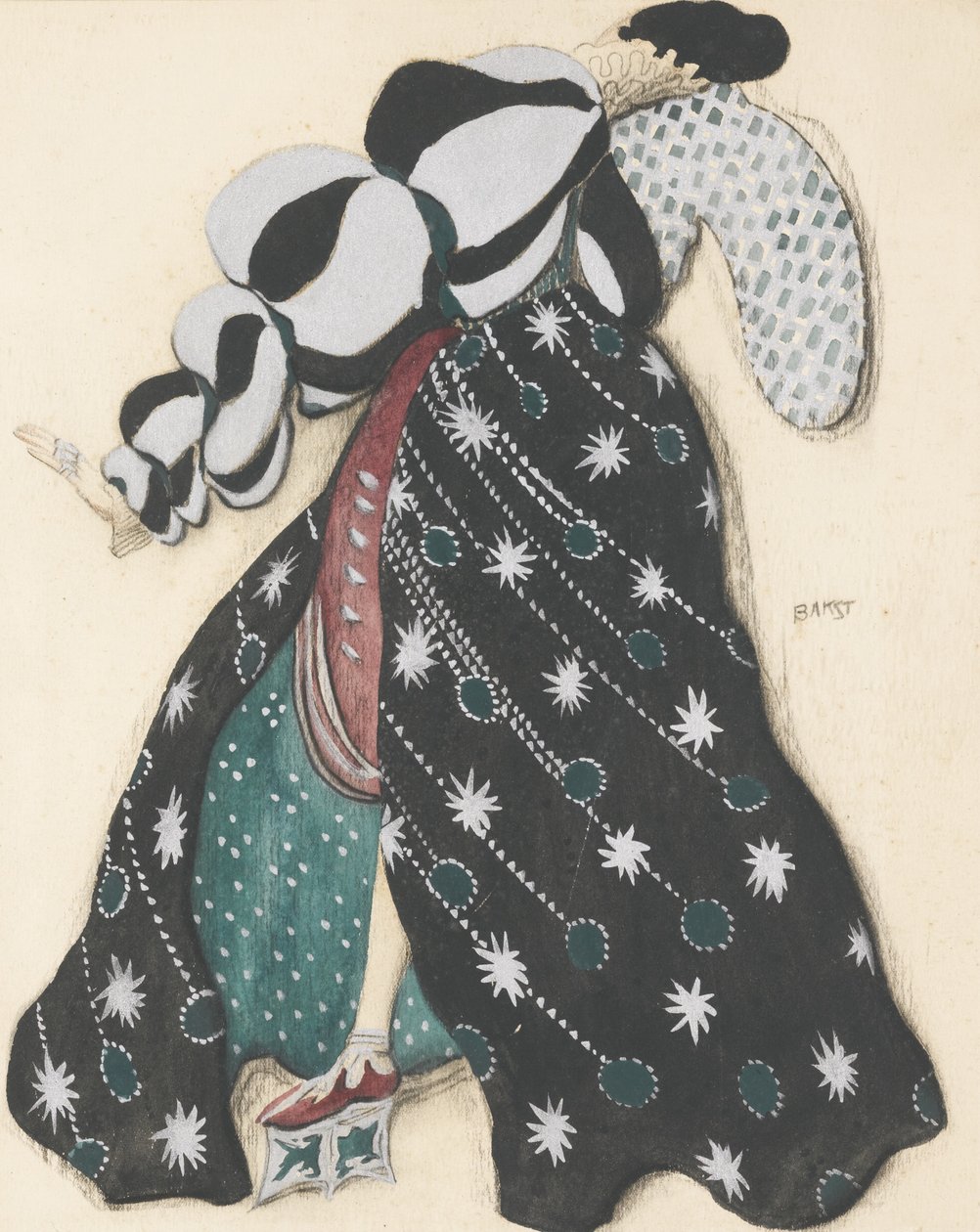 Costume pour le ballet La Légende de Joseph de R. Strauss - Leon Bakst