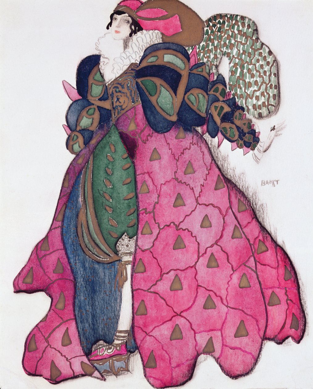 Conception de costume pour le ballet 