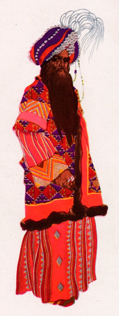 Le Sultan Samarcande, 1922, 1923 - Leon Bakst