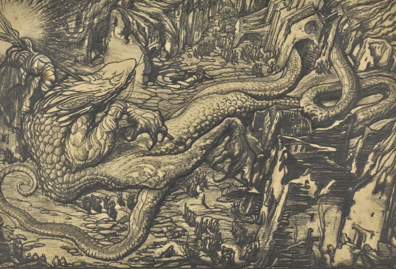Le monstre de la guerre - Leon Bakst