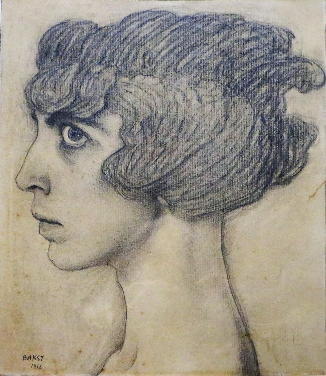 Portrait de la Marquise Luisa Casati, 1912 - Leon Bakst